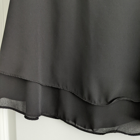 Zara double tier chiffon top - Picture 3 of 6